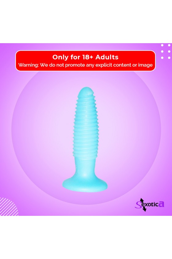 Ribbed Fat Anal Dildo AD-010